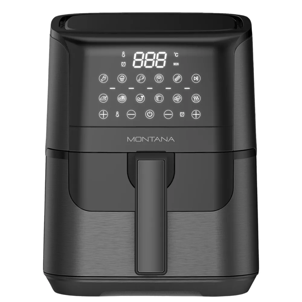 Montana Airfryer>Airfryer MF-340 Compact - 4lt - Keramisch en Gifvrij
