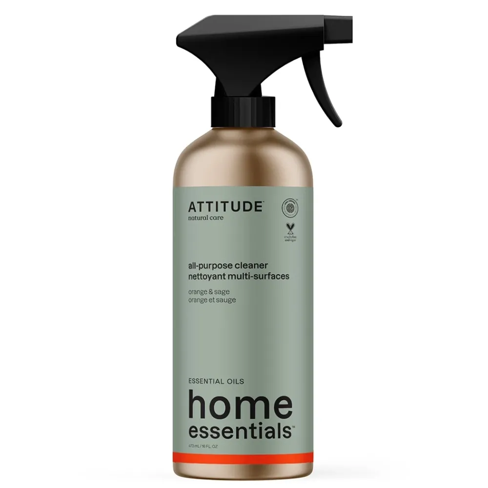 ATTITUDE Schoonmaakproducten|Schoonmaakproducten>Allesreiniger - Sinaasappel & Salie - 473ml