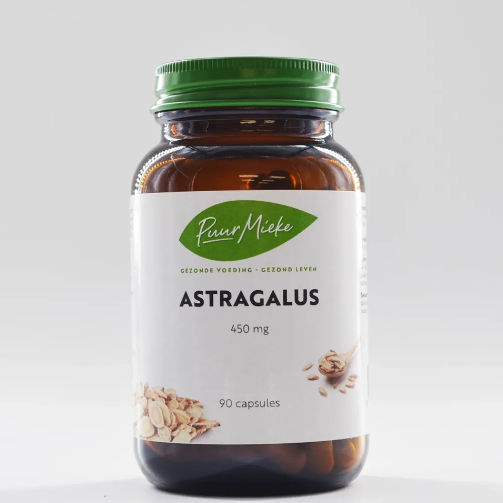 Puur Mieke Stress|Immuunsysteem>Astragalus - 450mg - 90 caps