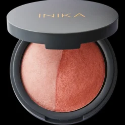 INIKA Gezicht/Blush>Baked Blush Duo - Burnt Peach - 6.5g - BIO