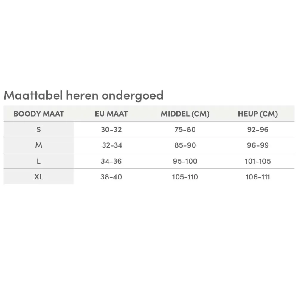 Heren Boody Heren Ondergoed>Bamboe Boxershort Heren - Zwart - Naadloos