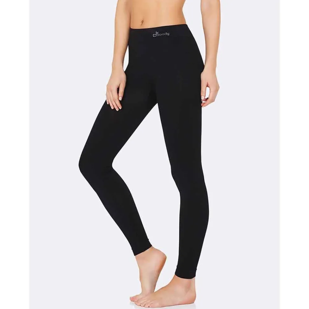 Boody Leggings>Bamboe Legging - Zwart