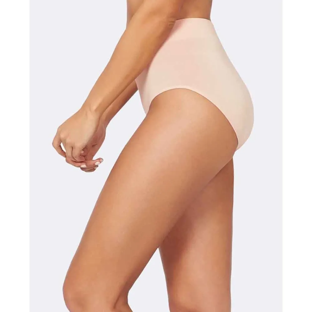 DAMES Boody Dames Slips>Bamboe Slip - Hoge Taille - Nude