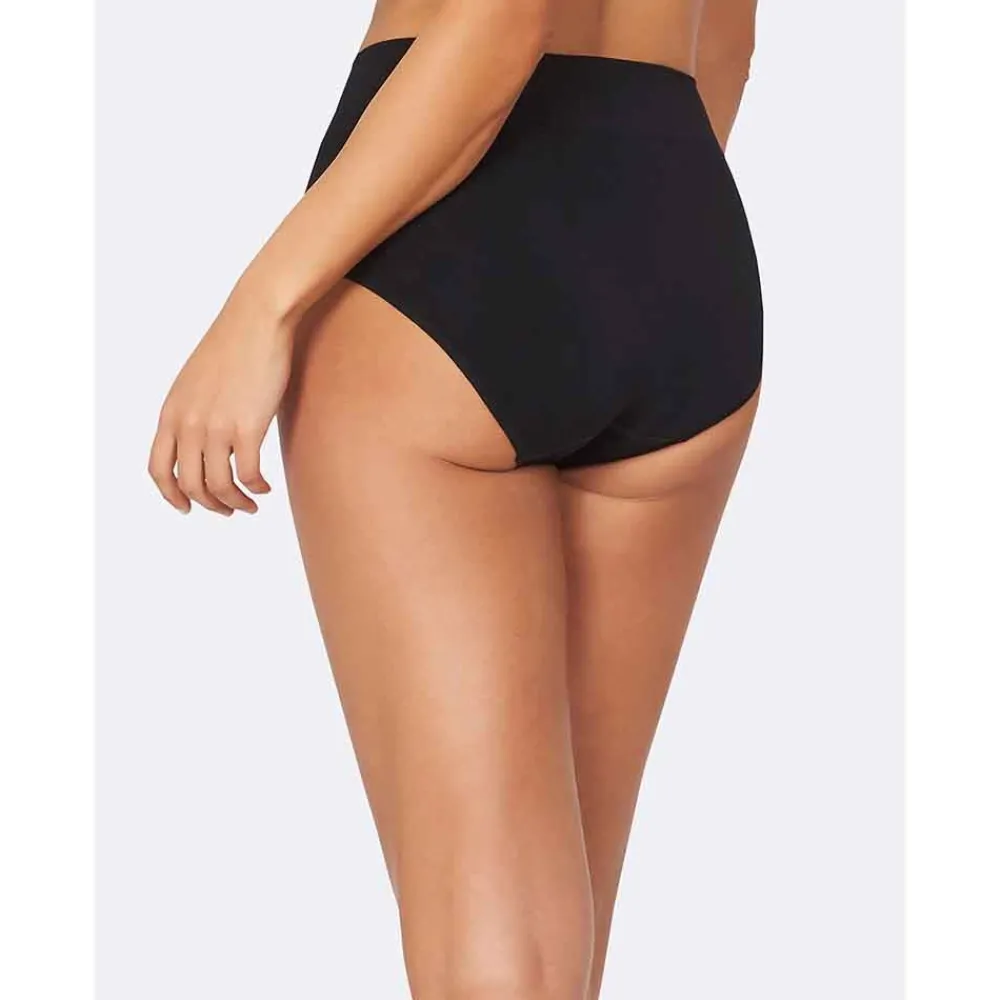 DAMES Boody Dames Slips>Bamboe Slip - Hoge Taille - Zwart