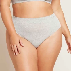 DAMES Boody Dames Slips>Bamboe Slip - Hoge Taille - Grijs