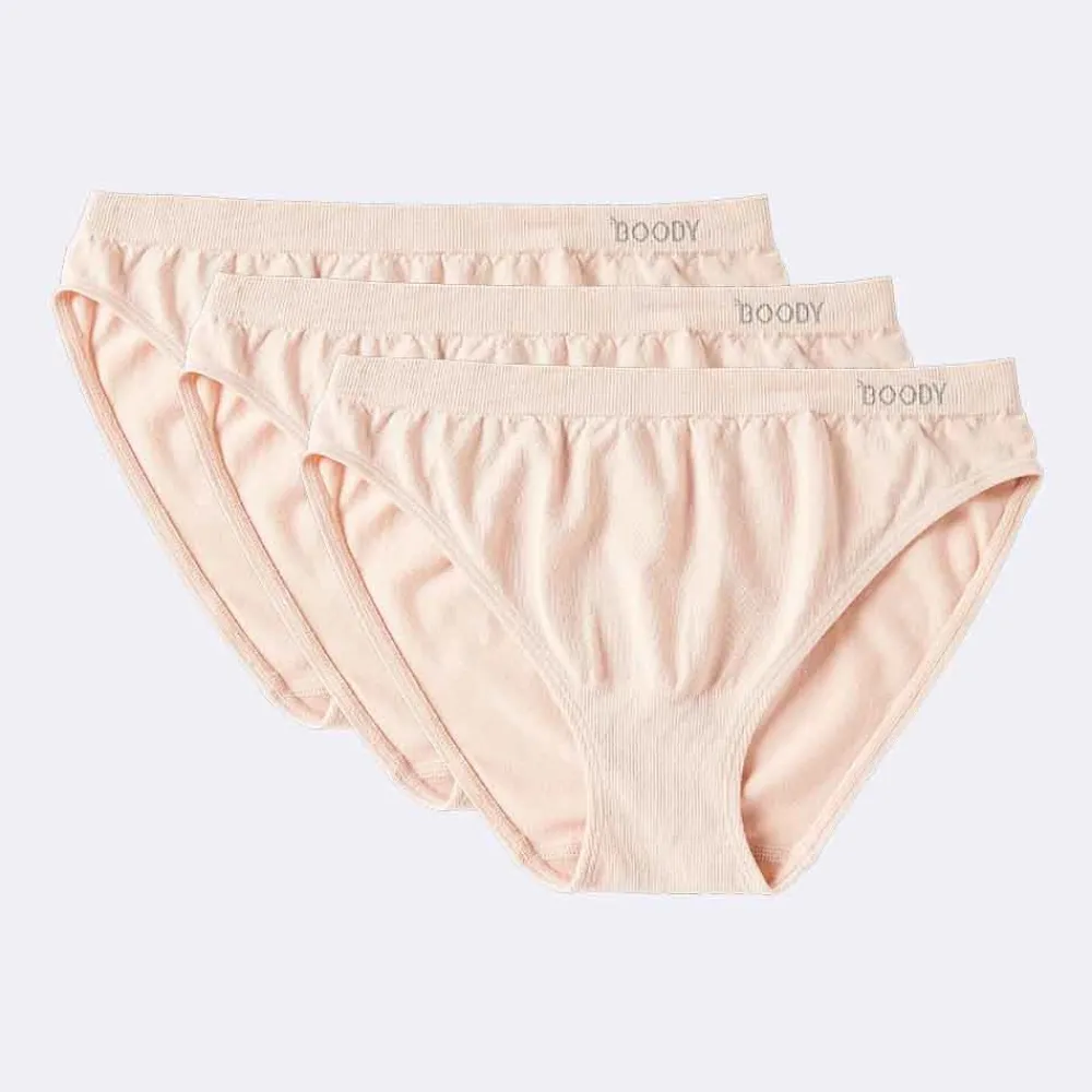 DAMES Boody Dames Slips>Bamboe Slip Dames - Nude