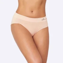 DAMES Boody Dames Slips>Bamboe Slip Midi - Nude