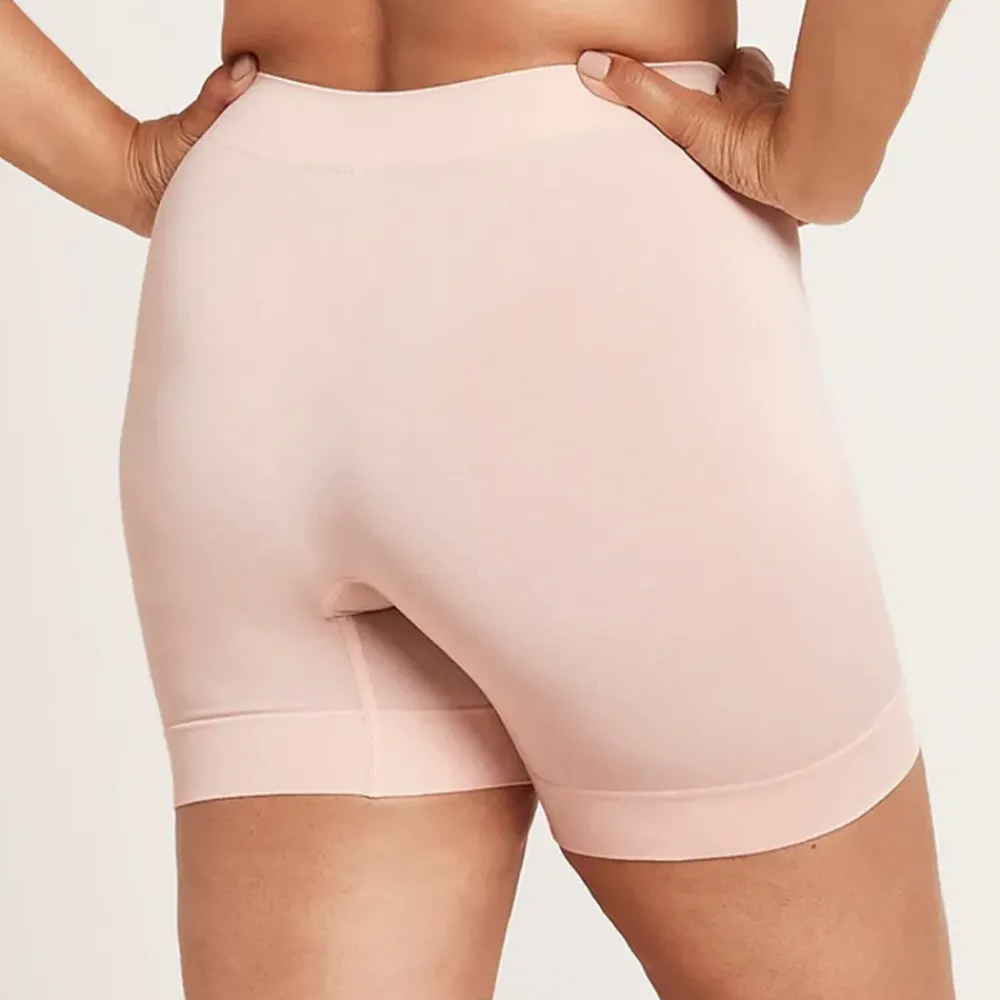 DAMES Boody Dames Slips>Bamboe Undershort Naadloos - Nude