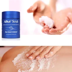 Alka Ontzuren|Lichaamsverzorging>Basische Olie-Zout Scrub - 250g