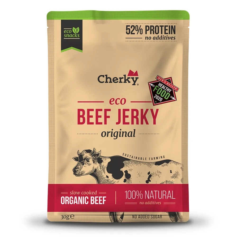 Cherky Biltong & Beef Jerky>Beef Jerky - Original - 30g - BIO