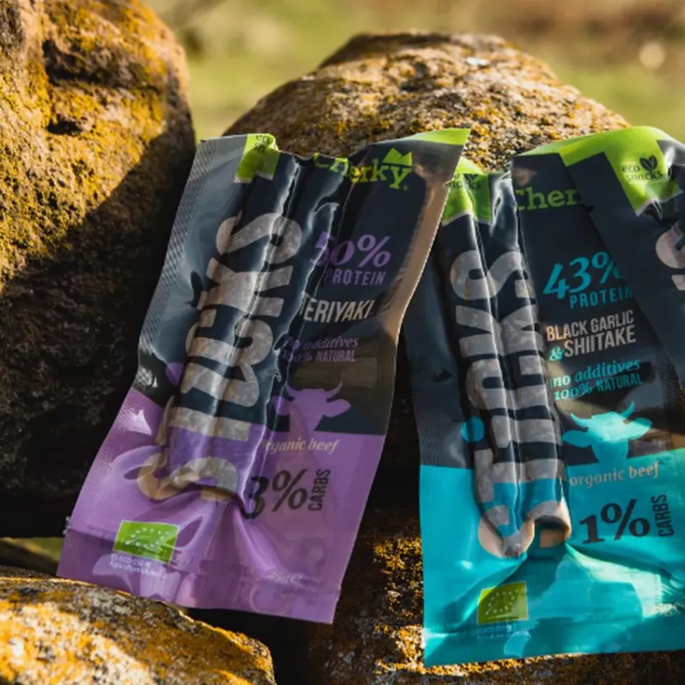 Cherky Repen|Biltong & Beef Jerky>Beef Sticks - Teriyaki - 25g - BIO