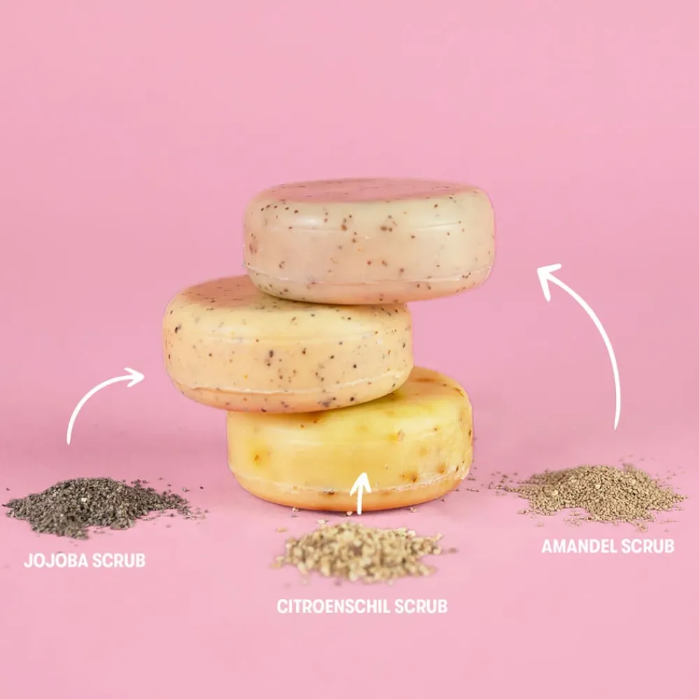 Shampoo Bars Scrubzeep|Lichaamsverzorging>Body Scrub Honing - Romig en verzorgend - 60g
