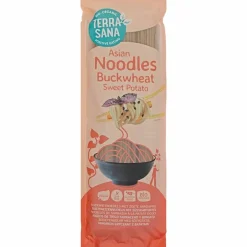Terrasana Pasta, Pizza En Noodles>Boekweit Noodles met Zoete Aardappel - 250g - BIO