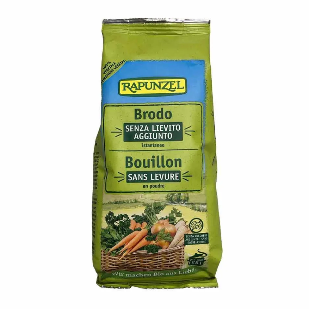 Rapunzel Soepen|Bouillon>Bouillonpoeder zonder Gist - Navulverpakking - 500g - BIO