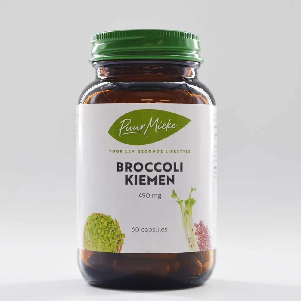 Puur Mieke Specials|Puur Mieke Supplementen>Broccoli Kiemen - 490mg - 60 caps