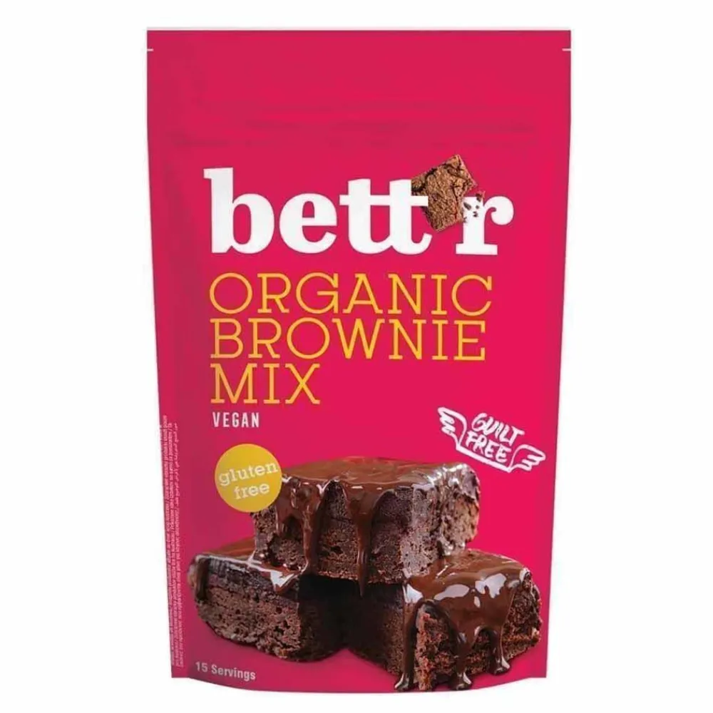 Bett'r Glutenvrij Bakmeel>Brownie mix - 400g - BIO