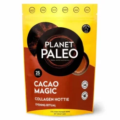 Planet Paleo Rundercollageen|Eiwit Collageen>Cacao Drink met Collageen Poeder - 264g