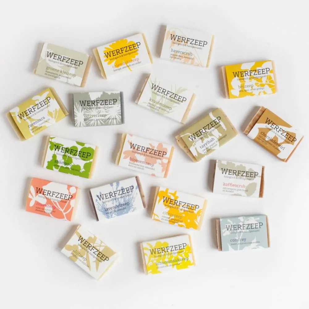 Werfzeep Reiniging|Lichaamsverzorging/Douche En Bad>Cadeauset - 18 mini zeepjes