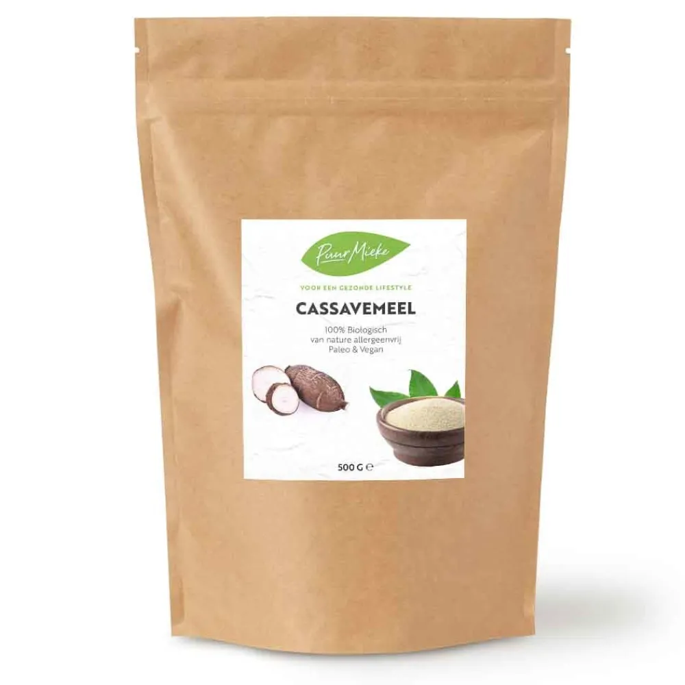 Puur Mieke Paleo Aip|Glutenvrij Meel>Cassavemeel - 500g - BIO