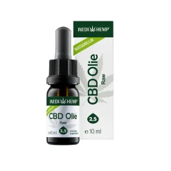Wedihemp Stress|Weerstand>CBD Olie Raw 2,5% - 10ml - Full Spectrum