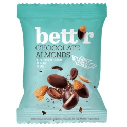 Bett'r Snoepjes|Chocolade>Chocolade Amandelen BIO - 40g
