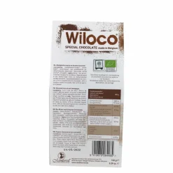 Wiloco Chocolade>Chocoladeflikken Melk en Puur Mix - 150g - BIO