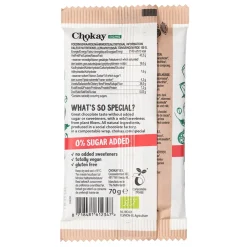 Chokay Chocolade>Chocoladereep - Hazelnoten - 70g - BIO