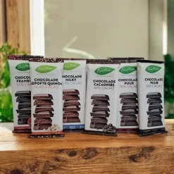 Puur Mieke Chocolade>Chocoladereep Puur - 74% Cacao - BIO