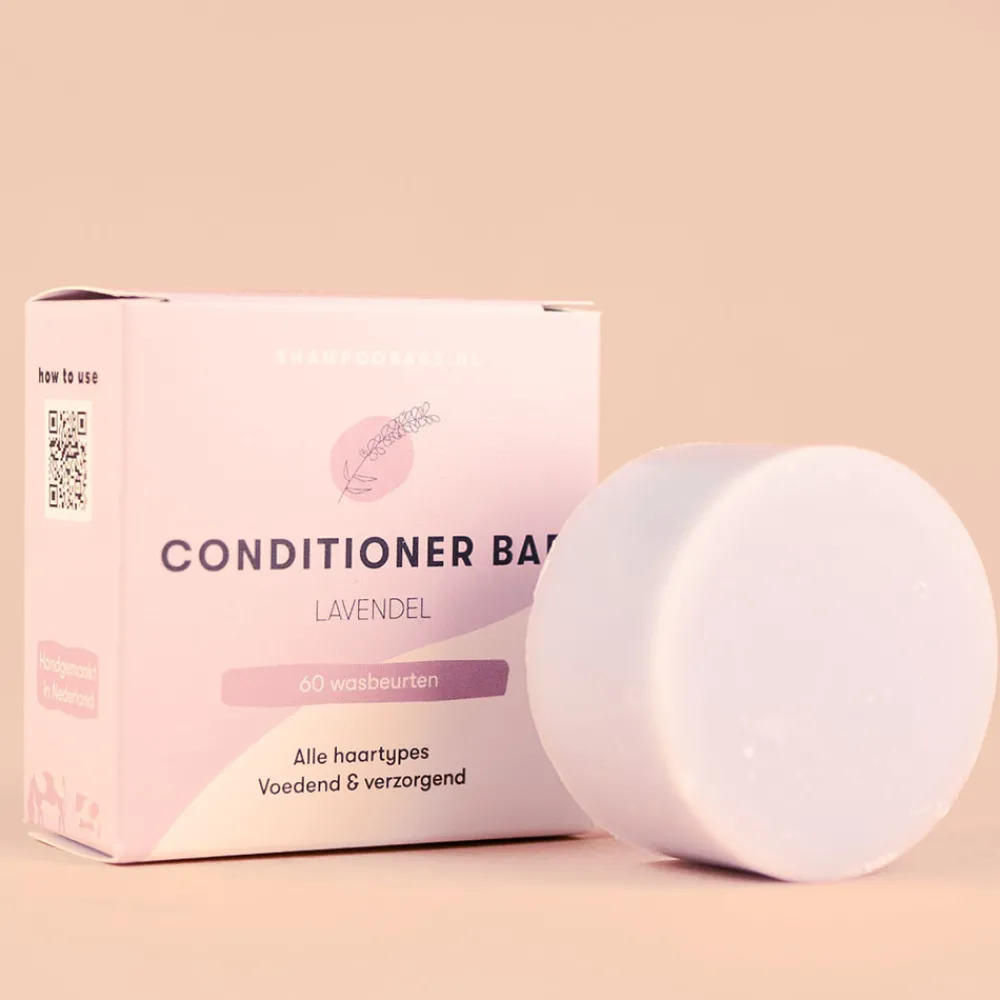 Shampoo Bars Haarverzorging/Shampoo En Conditioner|Mannenverzorging>Conditioner Bar Lavendel - Zacht en pluisvrij haar - 60g