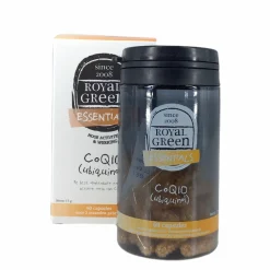 Royal Green Overige Vitamines|Specials>CoQ10 - 100% pure ubiquinol - 60caps