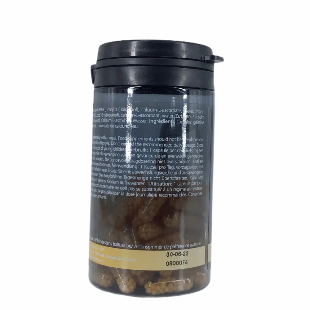 Royal Green Overige Vitamines|Specials>CoQ10 - 100% pure ubiquinol - 60caps