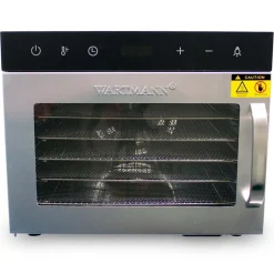 Wartmann Droogoven>Droogoven RVS - 6 laden - WM 2206 DH