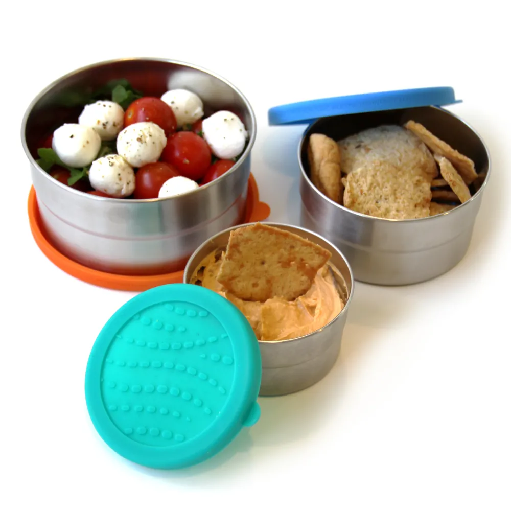 ECOlunchbox Rvs Lunchtrommels|Bewaren En Meenemen>ECO Seal Cup - Trio
