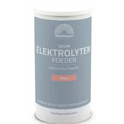 Mattisson Sport Supplementen|Energiedranken>Elektrolyten Poeder - Perzik - 300g