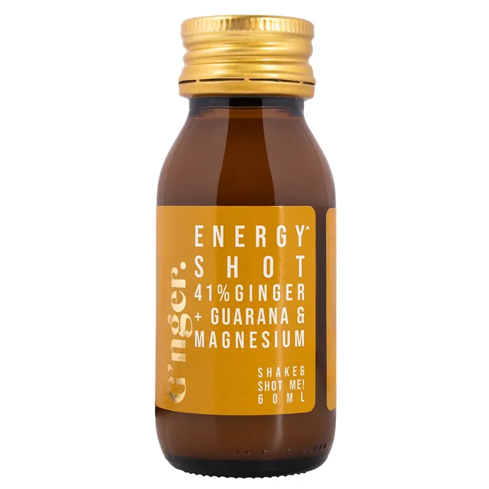 G'nger Energie|Gember>Energy Gember Shot - 60ml