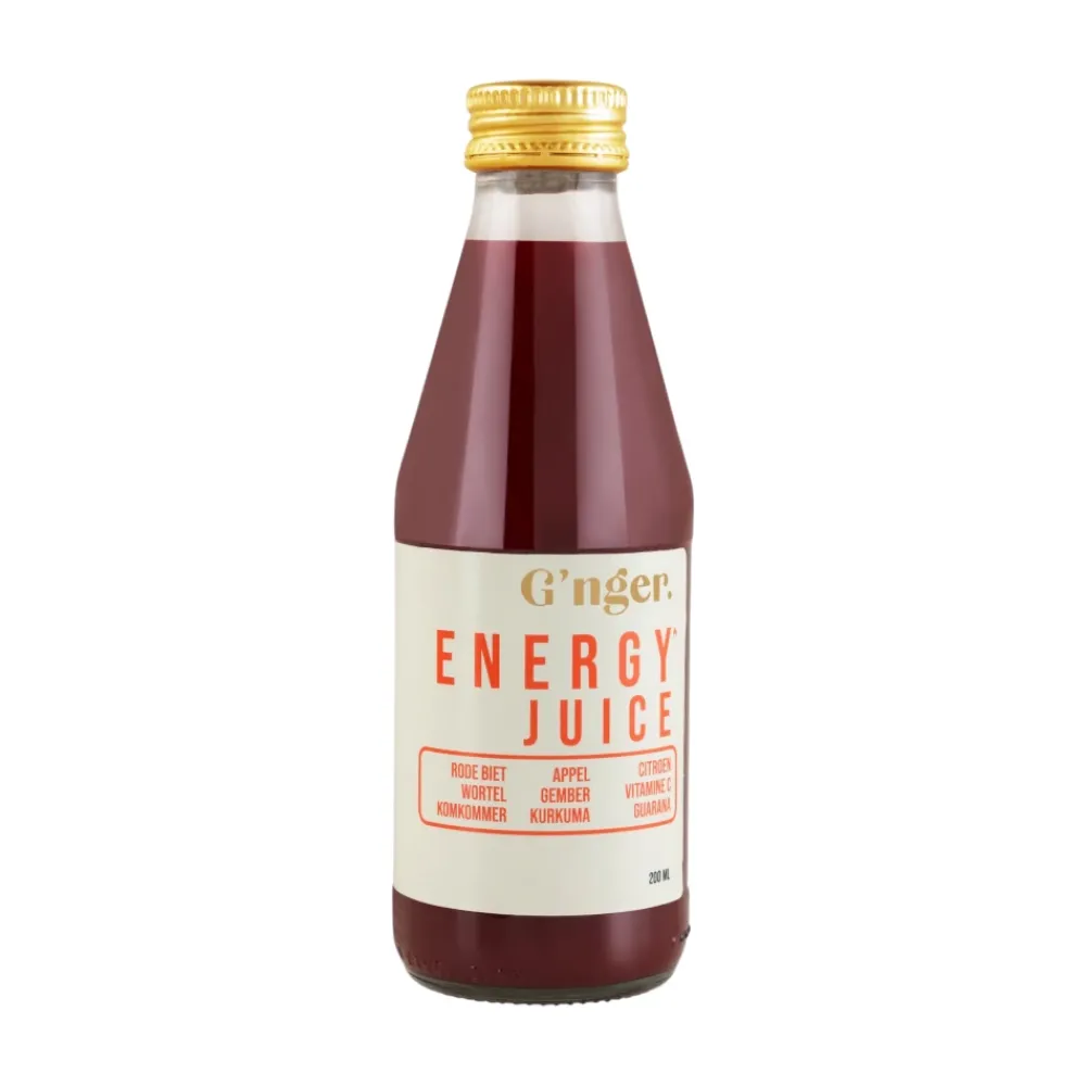 G'nger Energie|Gember>Energy Gembersap - 200ml