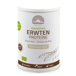 Mattisson Spieren|Proteïne Poeders>Erwten Proteïne gefermenteerd 80% - 350g - BIO