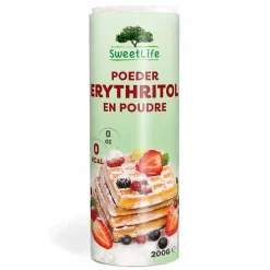 Sweet Life Erythritol|Bakproducten>Erythritol Poedersuiker - 200g