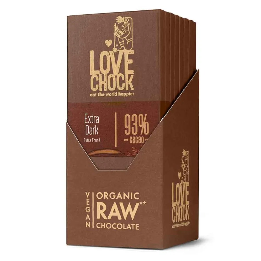 Lovechock Chocolade|Cacao>Extra Dark 93% cacao - 70g - BIO