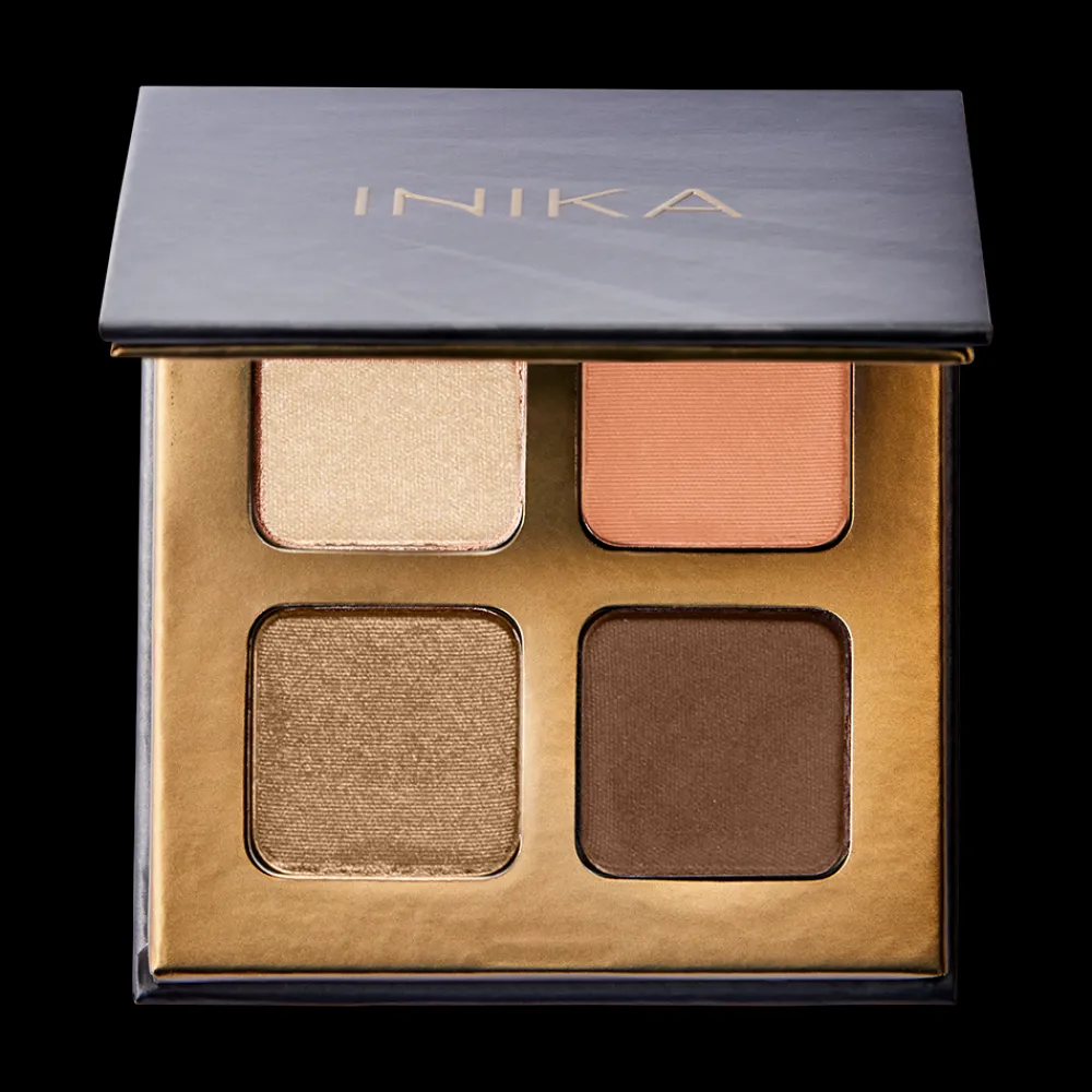 INIKA Ogen/Oogschaduw>Eyeshadow Quad - Sunset - 5g - BIO