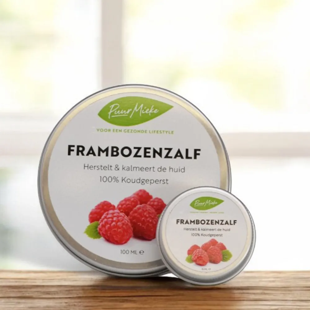 Puur Mieke Eczeem|Rimpels>Frambozenzalf - Frambozenpitolie met Bio Shea Butter