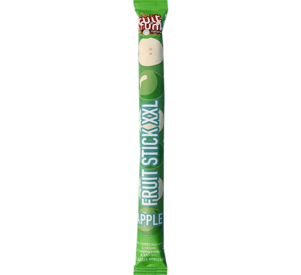Fruitfunk Repen|Snoepjes>Fruit sticks XXL Appel - (5st) 100g