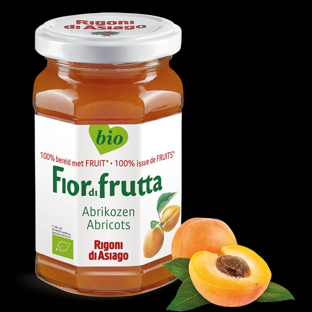 FiordiFrutta Fruitspreads>Fruitspread Abrikozen 250g - BIO