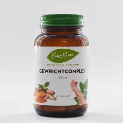 Puur Mieke Botten & Gewrichten|Visolie / Omega 3 / Levertraan>Gewrichtscomplex met Collageen type 2 - 500mg - 60 caps