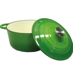 Ma Mère Braadpan>Gietijzeren Braadpan Groen - 28 cm