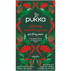 Pukka Thee|Paleo Aip>Ginseng matcha green thee - kruidenthee