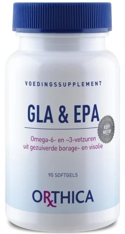Orthica Hart & Bloedvaten|Hersenen>GLA & EPA - 90 softgels