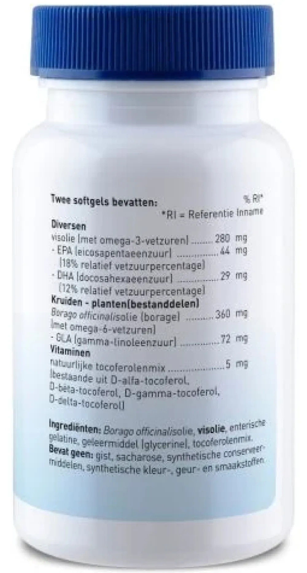 Orthica Hart & Bloedvaten|Hersenen>GLA & EPA - 90 softgels