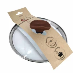 Natura Induction Deksels>Glasdeksel voor steelpan 18cm - VegeTek