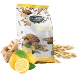 Corn Crake Koekjes>Haverkoekjes met Gember-Citroen - 150g - BIO